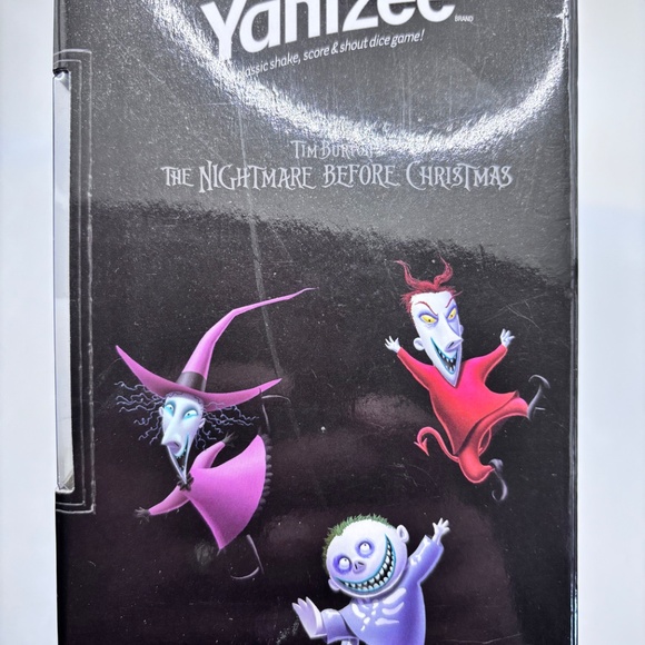 New Yahtzee Custom Dice Game Tim Burtons The Nightmare Before Christmas Ages 8+ - Picture 8 of 8